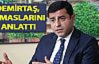 Demirtaş, HDP'nin Erbil'den Avrupa'ya uzanan temaslarını...