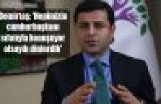 Demirtaş: 'Hepimizin cumhurbaşkanı sıfatıyla...