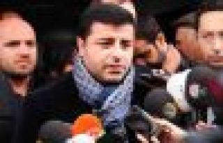 Demirtaş: Hükümet ve cemaat paralel devlet yapısı...