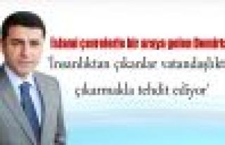 Demirtaş: 'İnsanlıktan çıkanlar vatandaşlıktan...