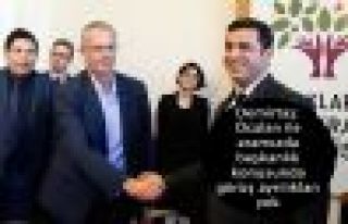 Öcalan ile aramızda başkanlık konusunda görüş...