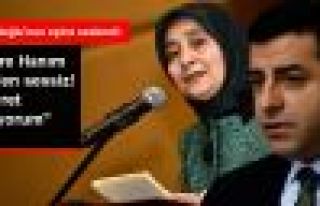 Demirtaş: Sare Davutoğlu'nun sessiz kalması bizi...