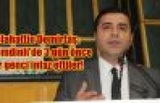 Demirtaş: 'Şemdinli'de 3 gün önce bir genci infaz...