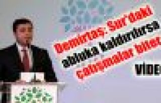 Demirtaş: Sur'daki abluka kaldırılırsa çatışmalar...