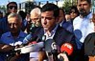 Demirtaş'tan Bakan Bozdağ'a yanıt