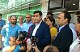 Demirtaş'tan liderlere çağrı: 'Gelin taziyemizi...