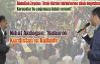 Derecik Beldesi'nde HDP Coşkusu