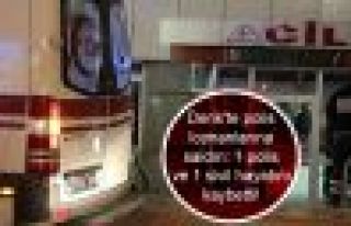 Derik'te polis lojmanlarına saldırı: 1 Polis ve...