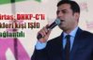 Demirtaş: 'DHKP-C'li dedikleri kişi IŞİD'ile bağlantılı'