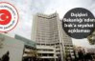 Dışişleri Bakanlığı'ndan Irak'a seyahat açıklaması