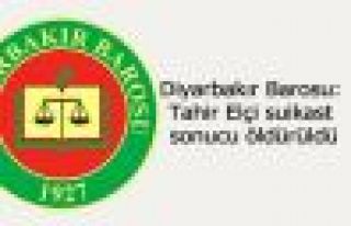 Diyarbakır Barosu: Tahir Elçi suikast sonucu öldürüldü