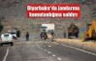 Diyarbakır Hazro Jandarma Komutanlığı'na saldırı