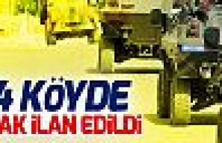 Diyarbakır'da 14 köyde yasak ilan edildi