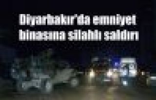 Diyarbakır'da emniyet binasına silahlı saldırı
