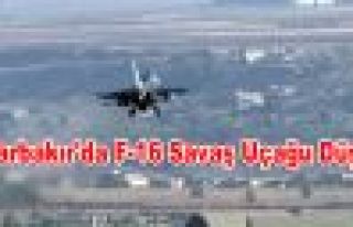 Diyarbakır'da F-16 Savaş Uçağu Düştü!