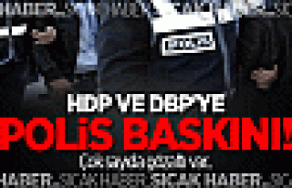 Diyarbakır'da HDP ve DBP'ye operasyon: Çok sayıda...