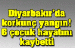 Diyarbakır'da Kuran kursunda yangın! 6 çocuk öldü