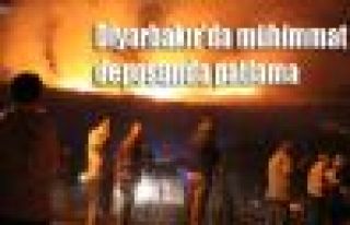 Diyarbakır'da mühimmat deposunda patlama