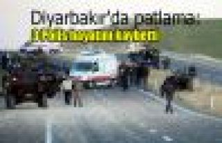 Diyarbakır'da patlama: 3 Polis hayatını kaybetti