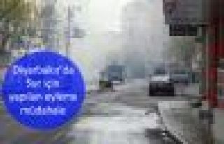 Diyarbakır'da Sur için yapılan eyleme müdahale