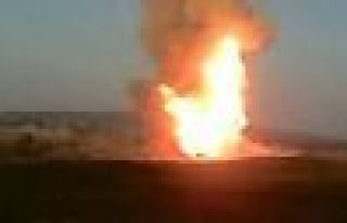 Doğalgaz Boru Hattı'nda patlama