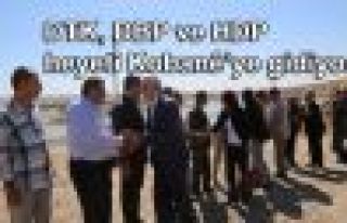 DTK, DBP ve HDP heyeti Kobani'ye gidiyor