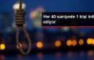 Dünyada Her 40 Saniyede 1 Kişi İntihar Ediyor