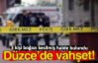 Düzce'de Vahşet! 3 Kişi Boğazından Kesilmiş...