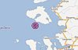 Ege Denizi'nde 3,6 büyüklüğünde deprem