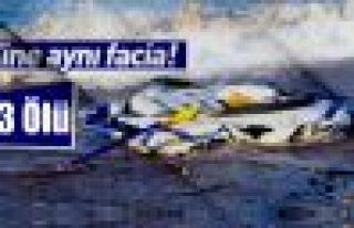 Ege'de göçmen teknesi battı: 7'si çocuk 13 ölü