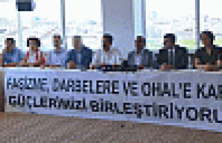 'Emek ve Demokrasi İçin Güç Birliği' 1 Eylül'de...