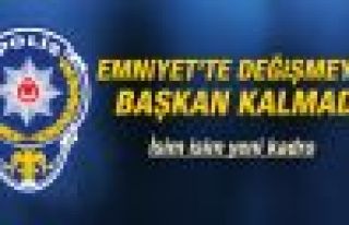 Emniyette 14 Daire Başkanı görevden alındı