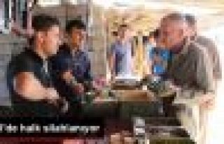 Erbil silah pazarında satışlar arttı