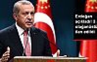 Erdoğan: 3 ay süreyle OHAL ilan edildi