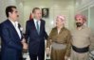 Erdoğan Barzani ve Perwer'le Valilikte buluştu