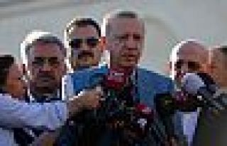 Erdoğan bayram namazında rahatsızlandı