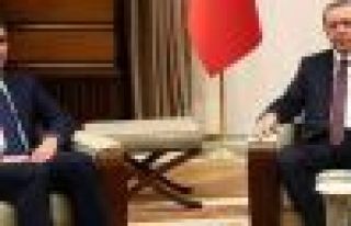 Erdoğan ile Barzani Tarabya Köşkü'nde görüştü