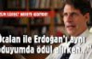 'Erdoğan ile Öcalan'ı aynı podyumda ödül alırken...