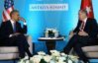 Erdoğan-Obama görüşmesi sona erdi