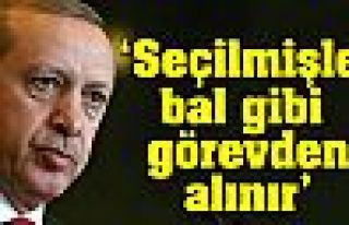 Erdoğan: 'Seçilmişler görevden nasıl alınır'...