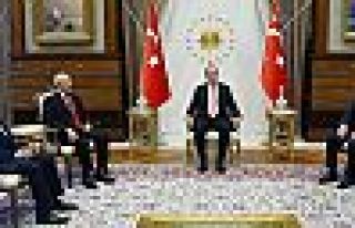 Erdoğan'dan AK Parti, CHP ve MHP liderine Yenikapı...