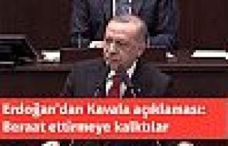Erdoğan'dan Kavala açıklaması: Beraat ettirmeye...