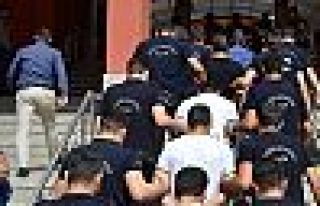 Erzurum'da 15 kişi gözaltına alındı