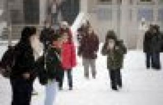 Erzurum’da okullara tatil