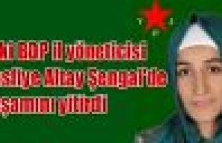 Eski BDP il yöneticisi Vasfiye Altay Şengal'de yaşamını...