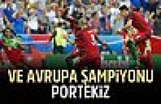 Euro 2016 şampiyonu Portekiz