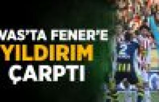 Fenerbahçe, Sivasspor'a 2-0 Yenildi