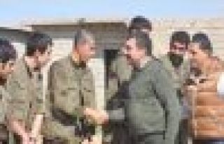 Ferhat Tunç Kerkük'teki gerillaları ziyaret etti