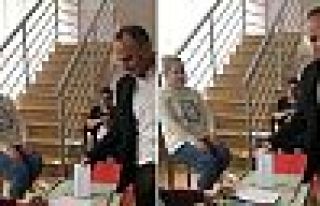 Firari Öztürk Gürcistan'da sandık başında!