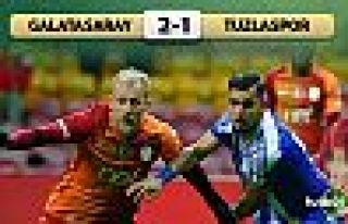 Galatasaray 2-1 Tuzlaspor 